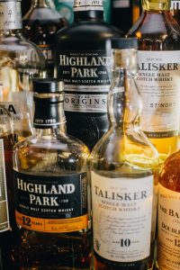 Spirits shot - Highland Park Whiskey