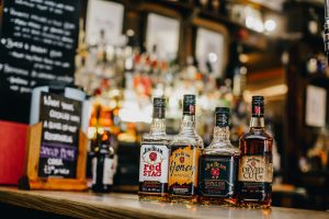 Drinks - Assortment of Whiskey The Sun, Lancaster, Lancashire