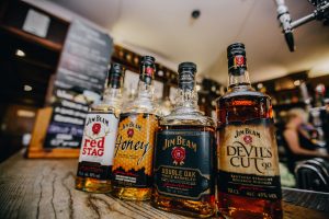 Drinks - Assortment of Whiskey The Sun, Lancaster, Lancashire