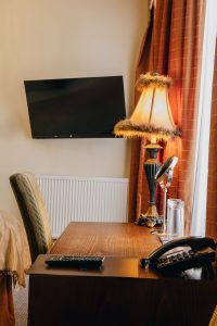 Hotel Room - Table & TV