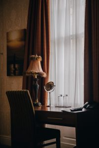 Hotel Room - Table & Lamp