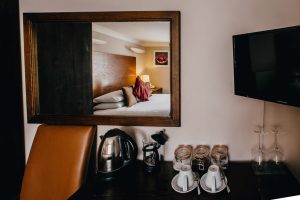 Double Room amenities at The Sun Hotel & Bar